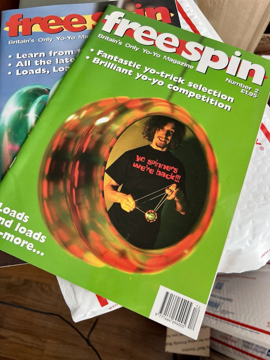 Free Spin Yo-Yo Magazines - #1 & #2 - New - Britain's Only