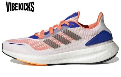 Adidas PureBoost 22 Heat.RDY 'White Blue Orange' GY4706 Men New