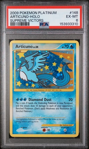 Supreme Victors #148 Articuno (148) PSA 6