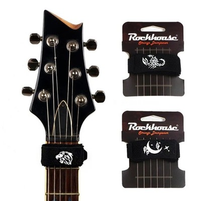 1 Stck. Gitarrenbundsaiten Wrap Stumm Geräuschdämpfer Mutter Wraps Balken Band tragen