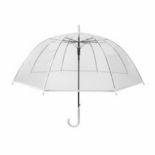 Transparent My & Me Umbrella Water-Resistant Long Handle Umbrella