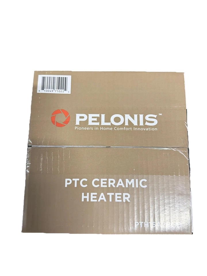 PELONIS PTH15A2BGB 1500W Calentador de Espacio de Calefacción Rápida, Termostato Programable,... Foto 4 de 4
