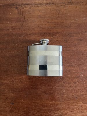 Stainless Steel Hip Flask 6oz