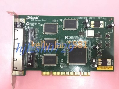 Used D-Link 4-port Server Card DFE-580TX Tested