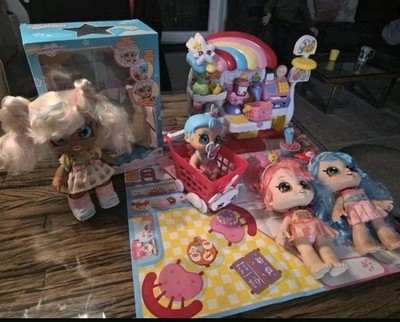 Kindi Kids Spielset 4 Puppen Supermarkt So Niedlich 