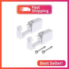 Lyuxzad Nose Piercing Gun - 2 Pack Self Nose Piercing Kit Unit Disposable Nose P