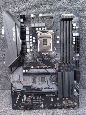 ASROCK H370M PRO4 Micro ATX Motherboard LGA1151 DDR4 M.2 SATA USB 3.1