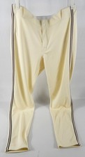 2024 Washington Nationals Eduardo Salazar #62 Game Issued Cream Pants City C 2