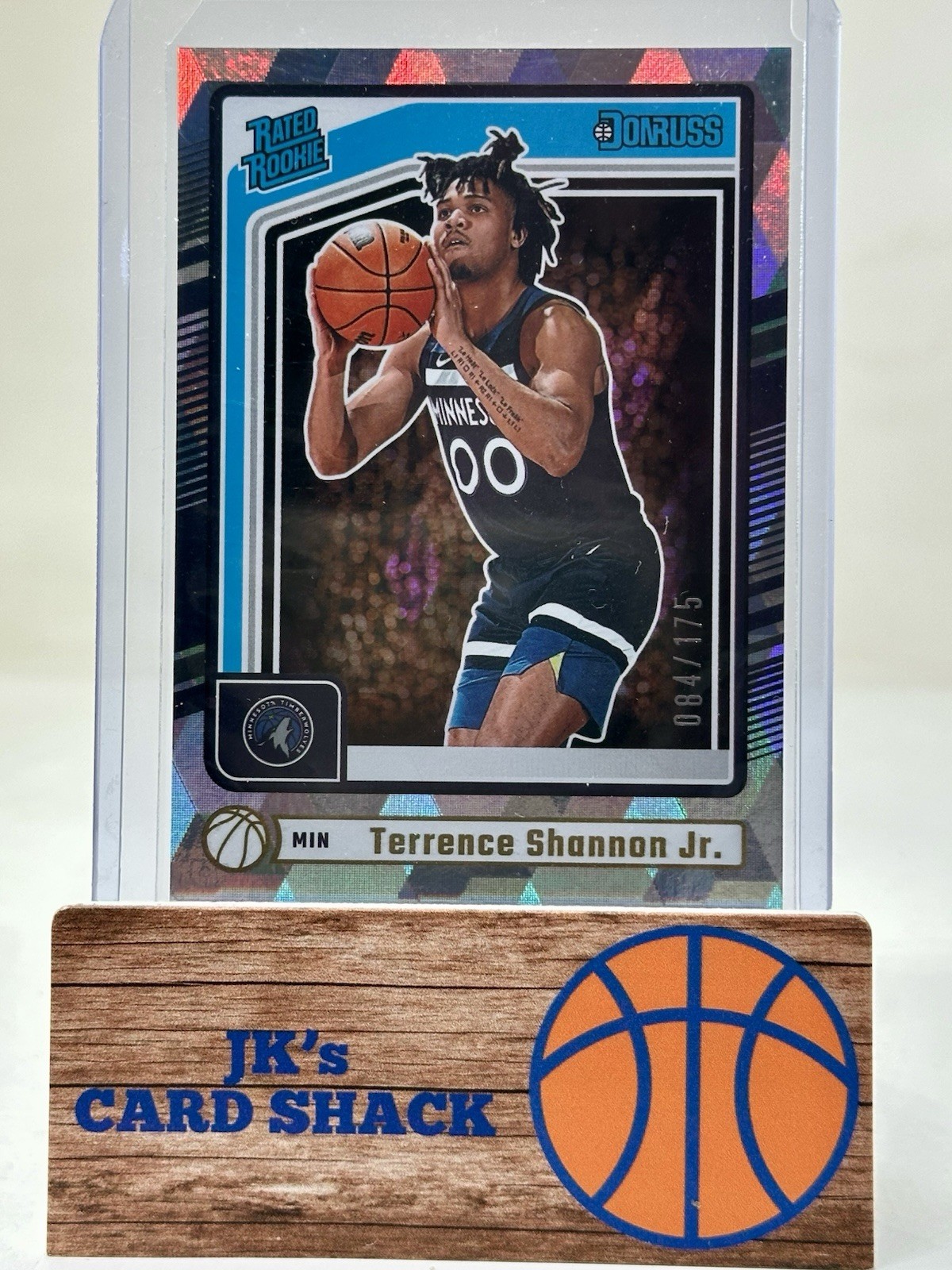 2024-25 Panini Donruss Terrence Shannon Jr Rated Rookie Cubic /175 #226