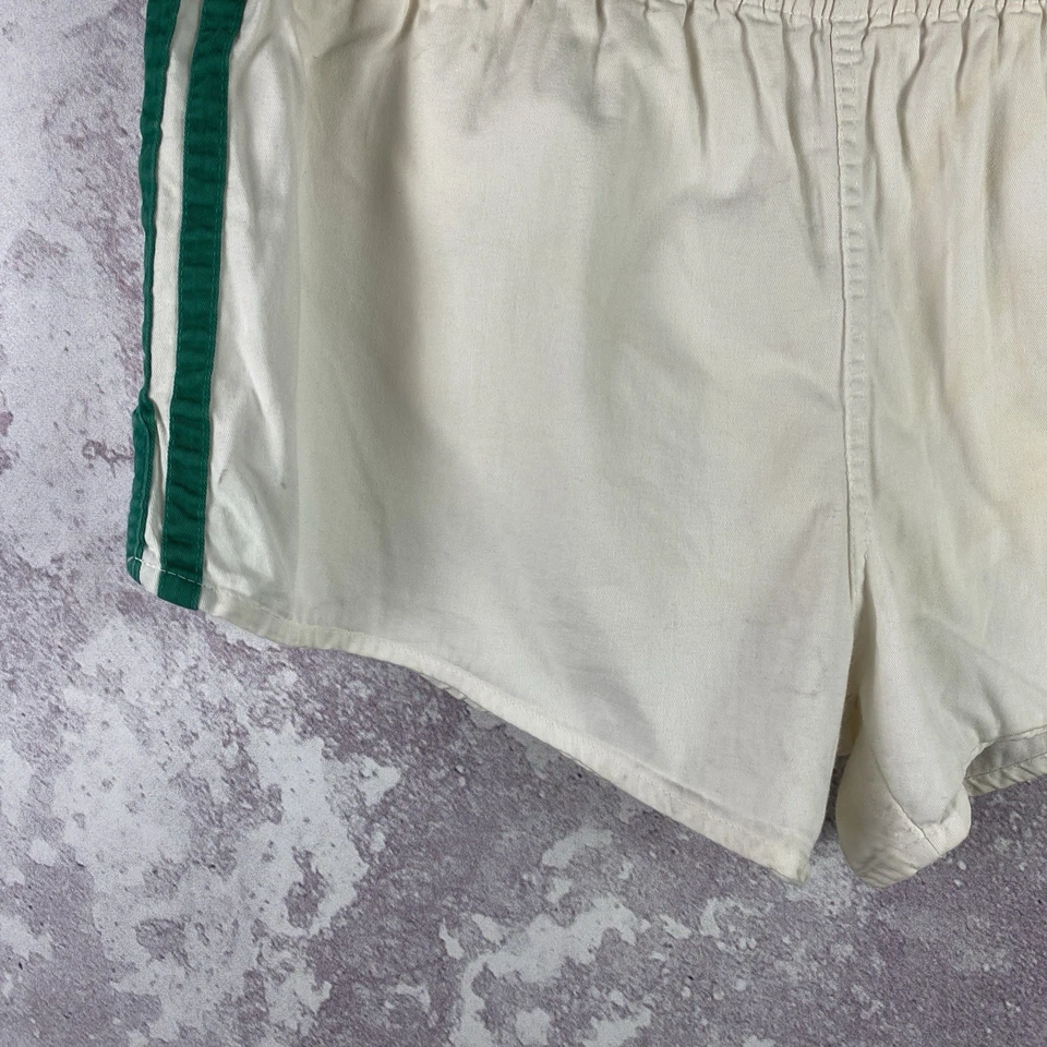 Vintage Adidas Shorts West Germany Rare 80s Running Marathon Cotton Men’s Size 7 - Image 3 of 4