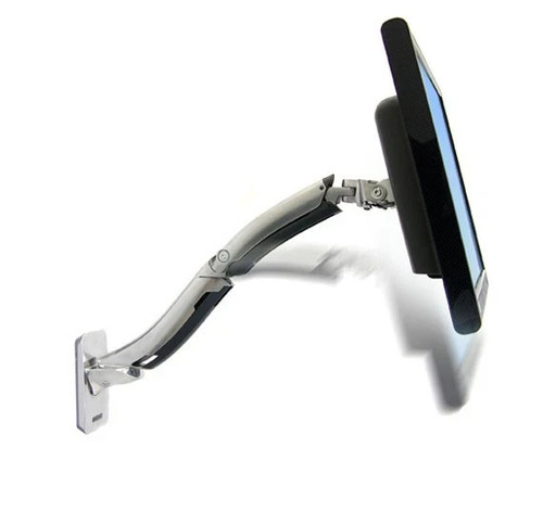 Ergotron 45-228-026 MX Wall Mount monitor Arm Aluminium - 42" max display screen - Picture 2 of 2