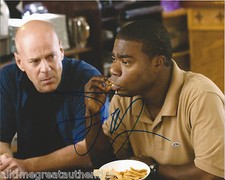 TRACY MORGAN HAND SIGNED AUTHENTIC 30 ROCK SNL COP OUT RIO 8X10 PHOTO 2 w/COA