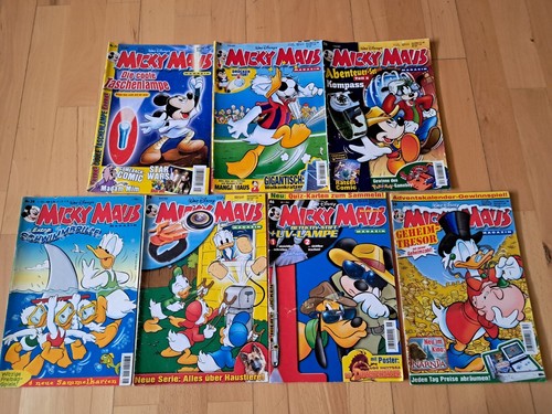 Walt Disney Topolino - Raccolta 7 fumetti dal 2001 al 2005