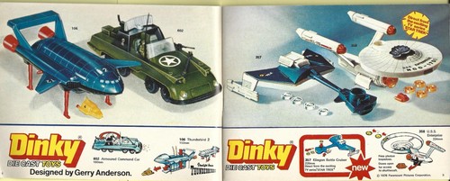 1977 Meccano DINKY Die Cast Toys Catalog No.13 Star Trek,UFO,Space 1999,Thunderb - Picture 5 of 7