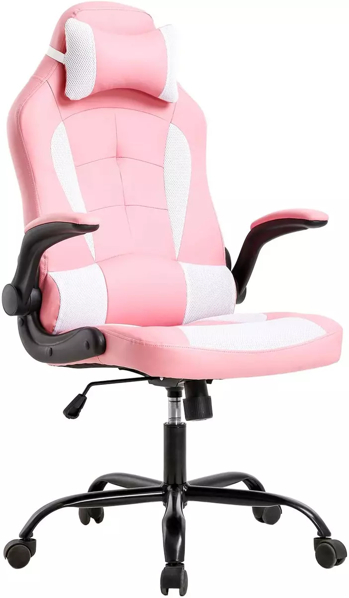 Gaming chair with fold up 2025 arms