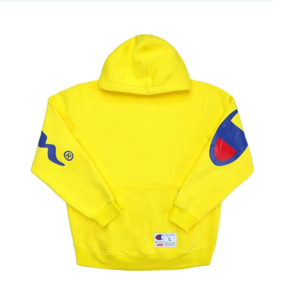 Sweat à capuche Supreme Champion (SS18) jaune