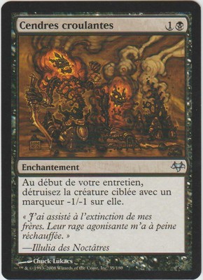  Magic-Style  MTG - Crumbling Ashes / Crumbling Ashes - Eventide - NM