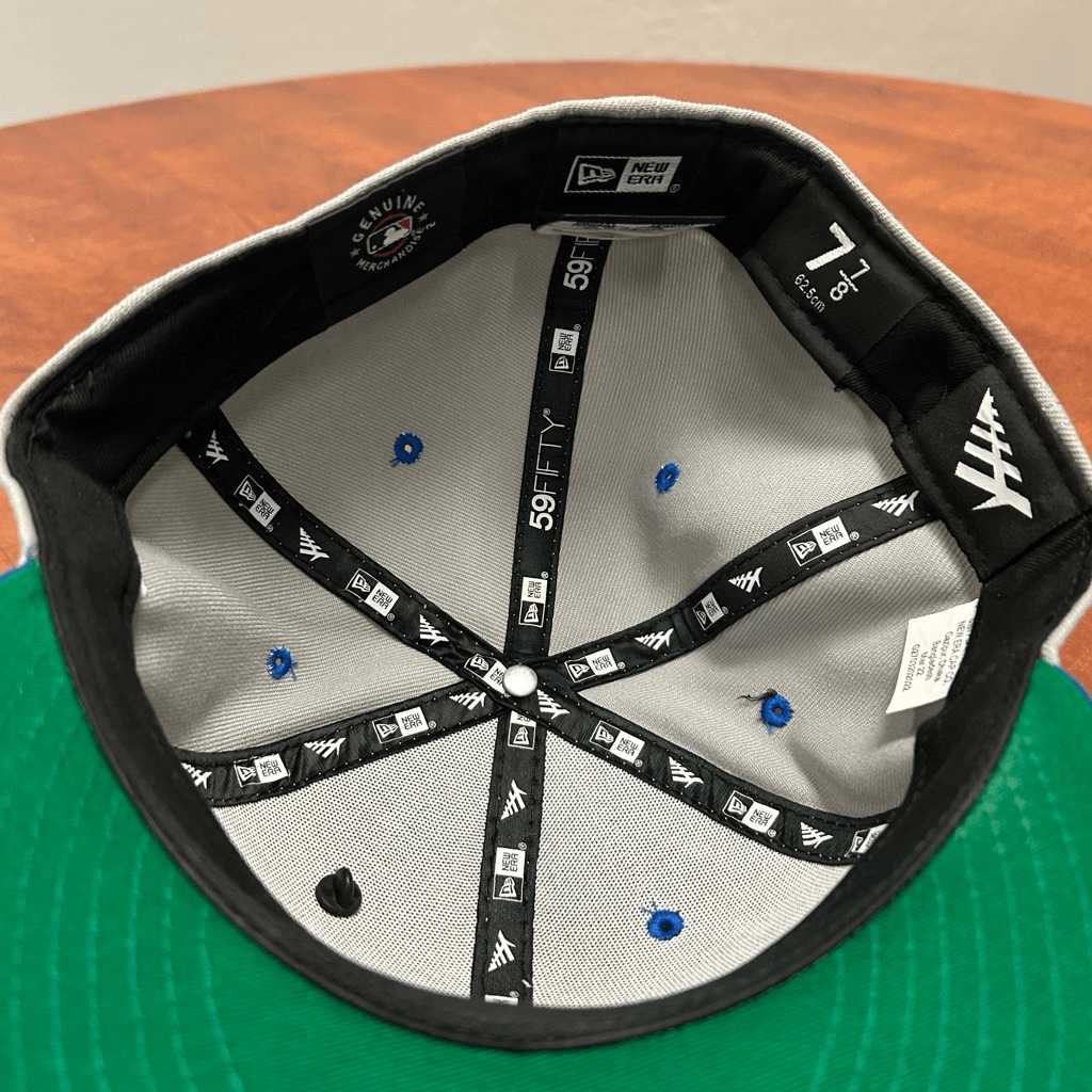 Los Angeles Dodgers WS New Era Fitted Hat Paper planes size Los Angeles Dodgers WS New Era Fitted Hat Paper planes size