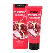 FOOD A HOLIC Pomegranate Peel Off Pack 150ml / 5.07fl.oz With Marine Collagen