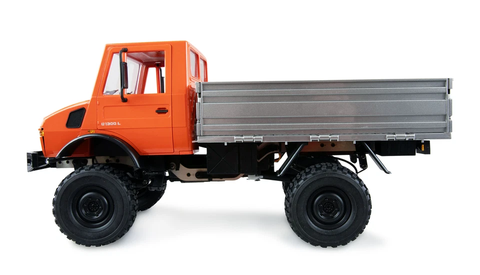 Amewi Unimog Advanced 1:12 RC Auto mit 2-Gang-Getriebe & Crawler-Funktion - Bild 3 von 4