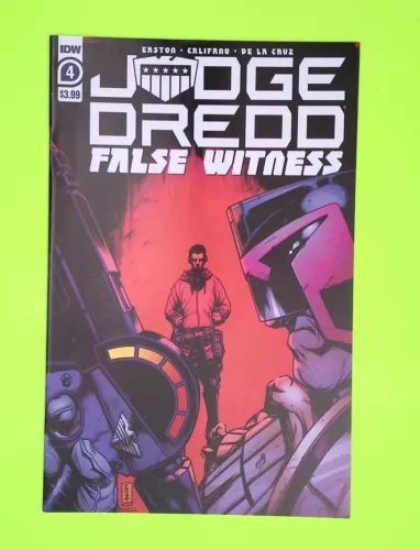 Judge Dredd False Witness #4 2021 IDW Publishing 8.0 Comic Book A50-112