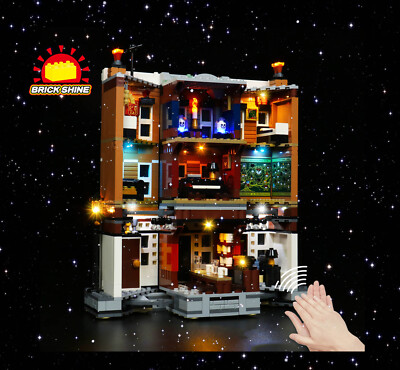 Brick Shine GC Light kit for Lego 12 Grimmauld Place 76408 - Main Image