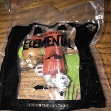 McDonalds 2023 Happy Meal Toy Elemental Disney Toys 3 Clod On The Log Trike NEW
