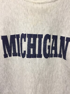 champion reverse weave XL USA製 Michigan Vtg 90s Champion Reverse Weave Sweatshirt L University Of