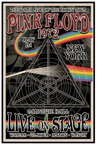Pink Floyd Dark Side Of The Moon Tour Photo / Poster Up To 36"x24" - 第 2/2 張圖片