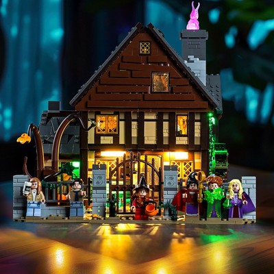 BRICKSHINING LED Lighting Compatible with Lego Disney Hocus Pocus The Sanders...