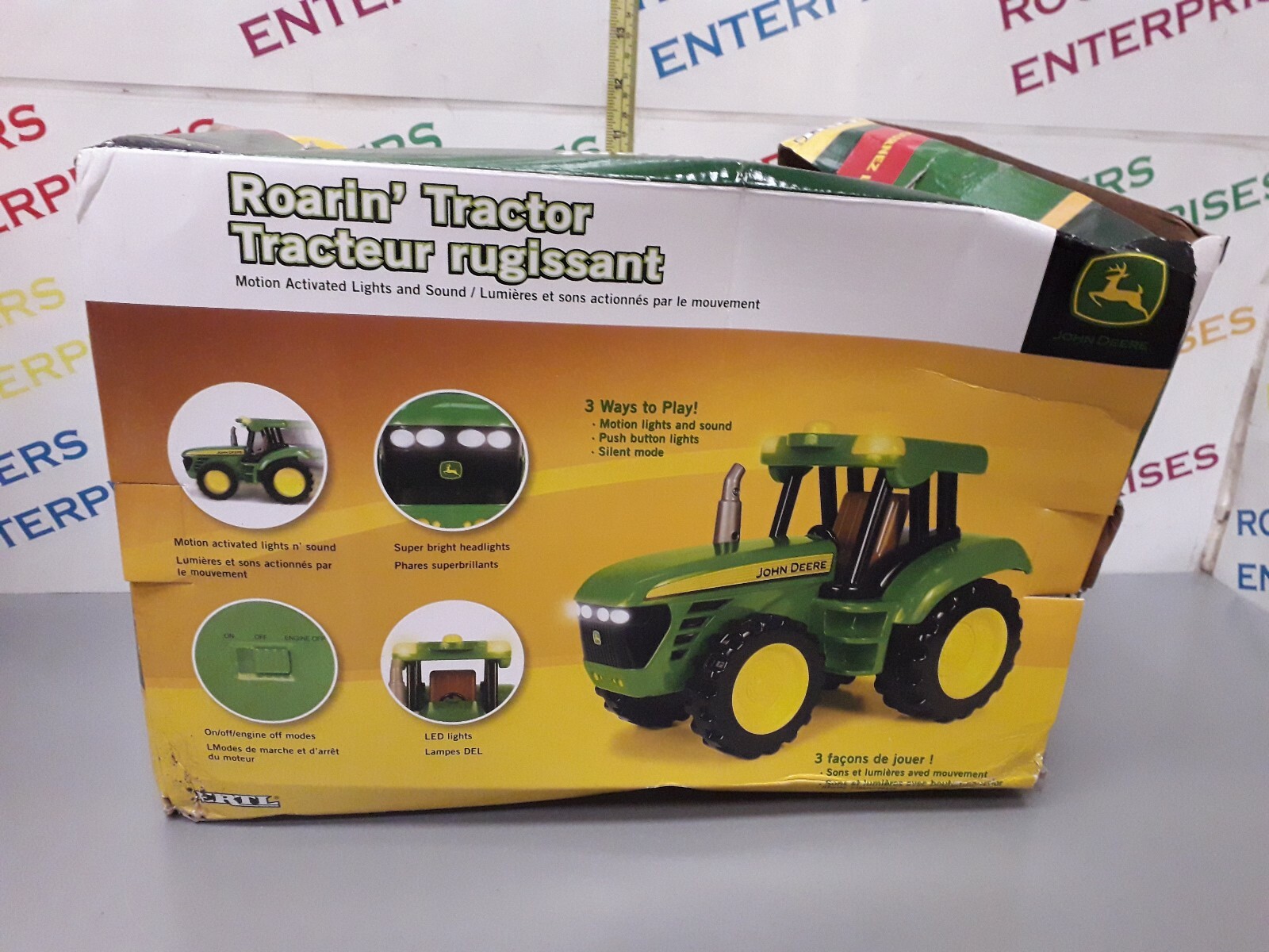 john deere roarin tractor