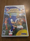 Sega Superstars Tennis (Nintendo Wii, 2008) - Complete w/ Manual
