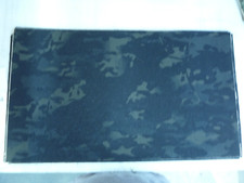 Multicam Black blem fabric NYCO ripstop with 3M 300LSE Adhesive backing 20"x11"