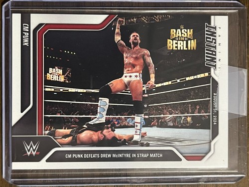 CM Punk #65 2024 Panini Instant WWE card