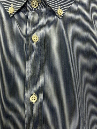 JOSEPH mens short sleeve striped summer shirt size 44 to fit ~XL Made in Italy - Picture 6 of 8