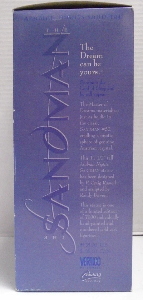 DC VÉRTIGO SANDMAN ARABIAN NIGHTS ESTATUA 1994 NEIL GAIMAN USADO Foto 2 de 4