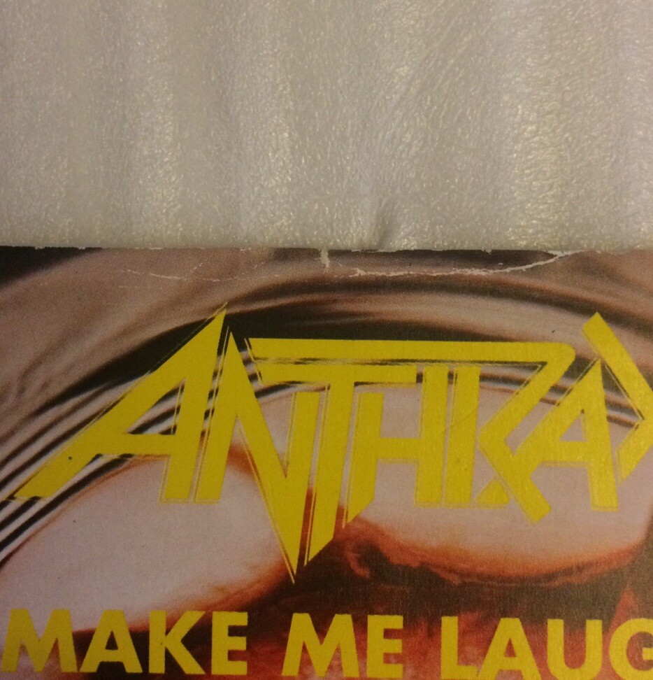 Anthrax 'Make Me Laugh' (B Side: Antisocial - LIVE) 7