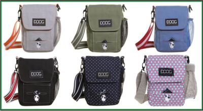 DOOG Schultertasche 18 - 24 x 25 x10 div. Farben