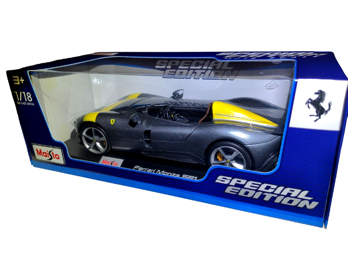 Maisto Ferrari Monza SP1 Special Edition Diecast Boxed 1:18 Model