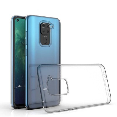 XIAOMI REDMI NOTE 9 PRO - Silikonhülle CLEAR Case Handy Hülle Tasche Transparent