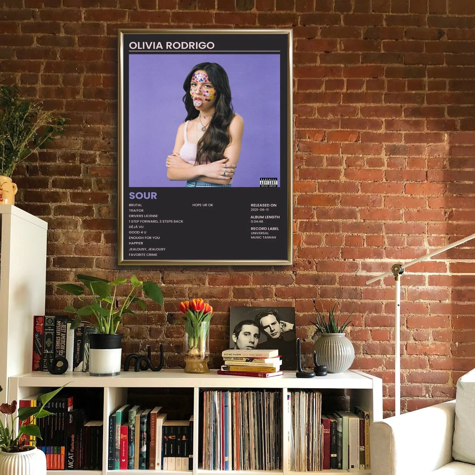 Olivia Rodrigo Sour Album Cover Music Poster. Great gift!