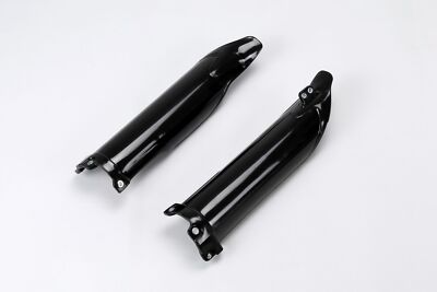 UFO Plastik Gabelschützer für Kawasaki KX250F KX450F 2009-2022 schwarz