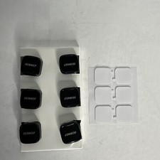 6Pcs Magnetic Winder Clip Cord Organizer Lead Management Charger Cable Holder ..