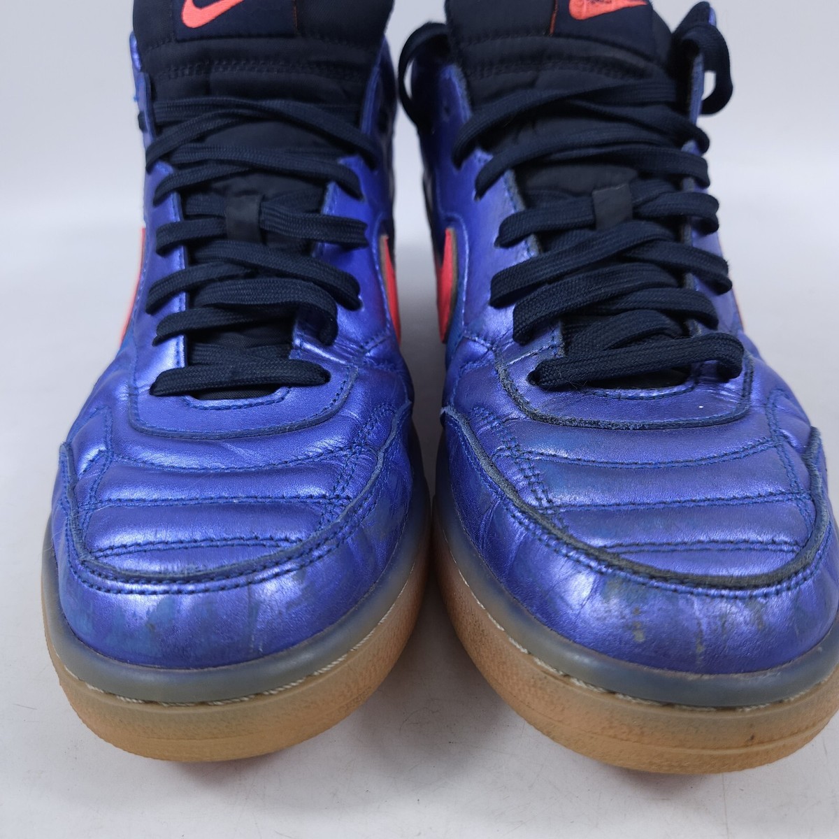Nike Tiempo '94 Mid Obsidian Punch Metallic Sz 9.5 667544-400