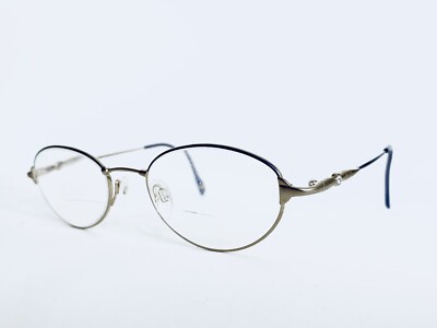 VTG Eschenbach Gold Oval Frame Glasses Germany Crystal Temple 3777 30 51 19 135