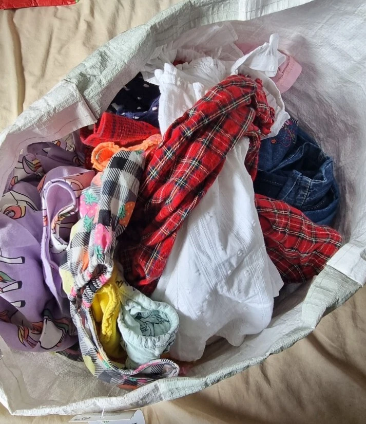 Bag Of Girls 3 To 4 Years Clothes. Jeans dresses tops
