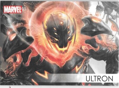 Marvel 2012 Greatest Heroes Villains Chase Karte V18 Ultron