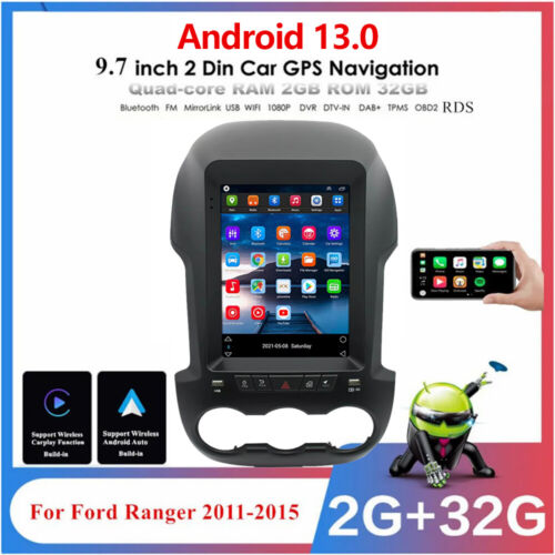 Car Carplay Radio For Ford Ranger 2011-2015 Android 12 2G+32GB GPS Navi WiFi - Bild 6 von 18