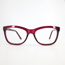 WP 7101 RD Red Square Full Rim Eyeglasses Frames 54-17-140
