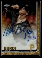 2019 Topps Chrome #RA-NB Nick Burdi Gold Wave Autograph /50
